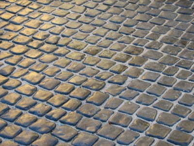 Cobblestone Driveway in Warrington  by Warrington Paving Contractors